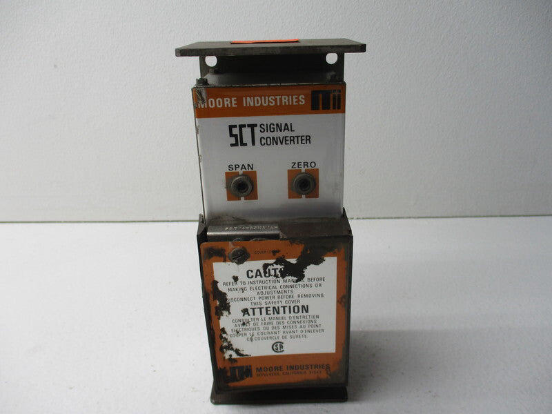 MOORE INDUSTRIES SCT/4-20MA/1-5V/117AC UNMP