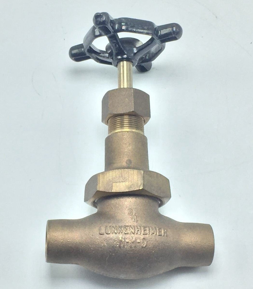 NEW LUNKENHEIMER 150-5P 3/8IN BRASS GLOBE VALVE