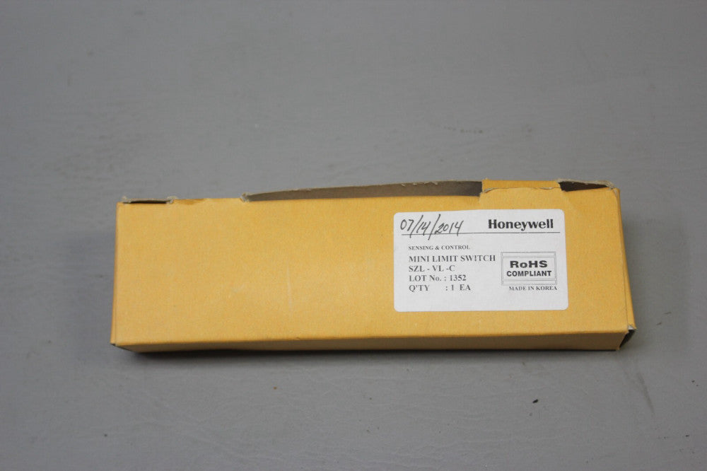 NEW HONEYWELL LIMIT SWITCH P/N: SZL-VL-C
