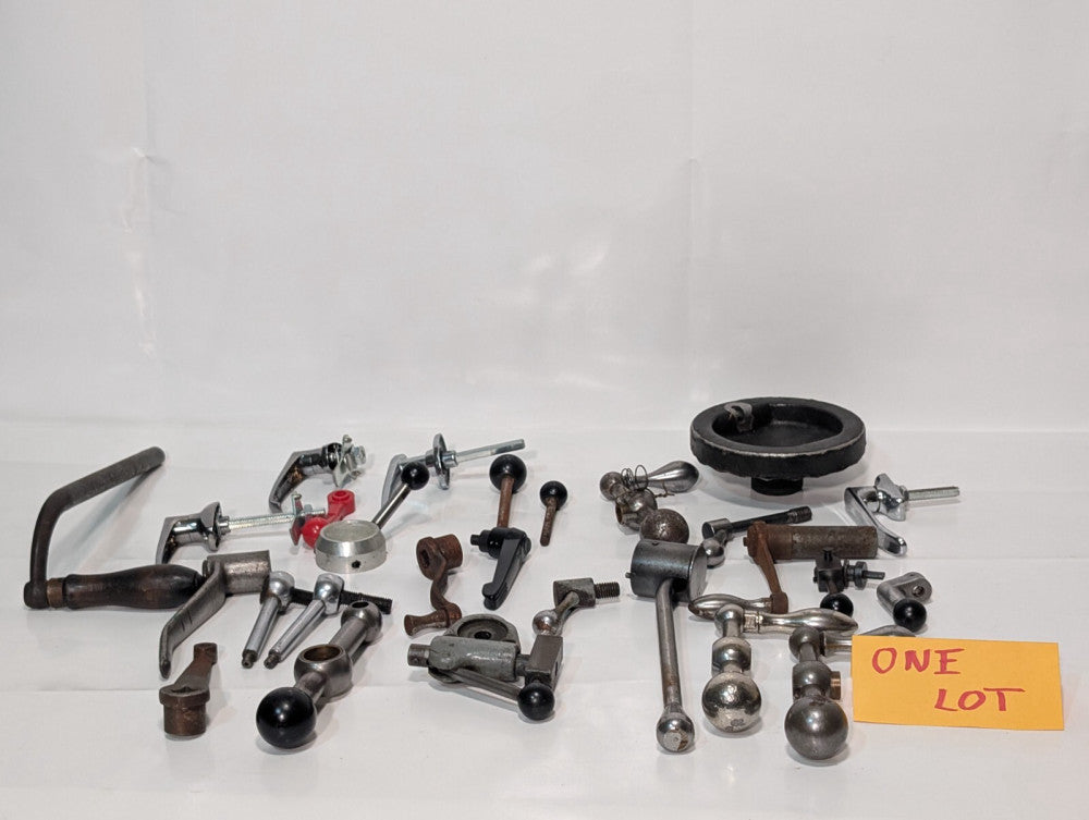 Lot of 25+ Pieces - Latches, Handles, Cranks and Other Related Hardware