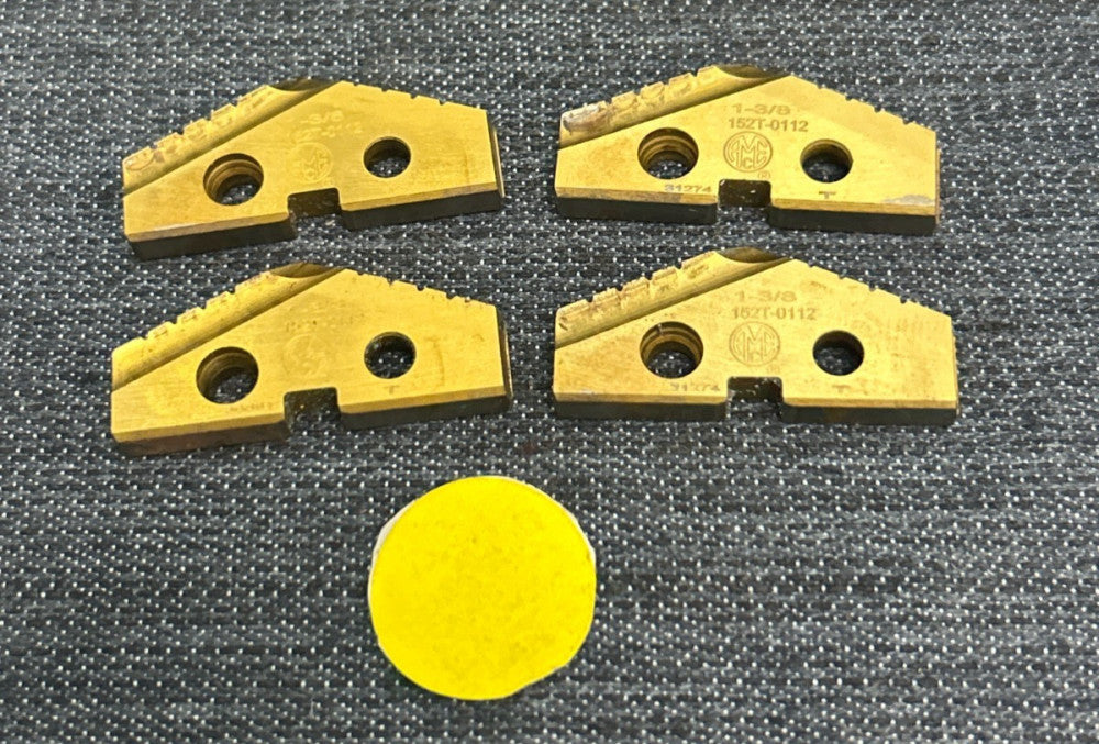 ALLIED MACHINE DRILL INSERT 152T-0112 DIAMETER 1-3/8" SERIES #2 T-A LOT OF 4