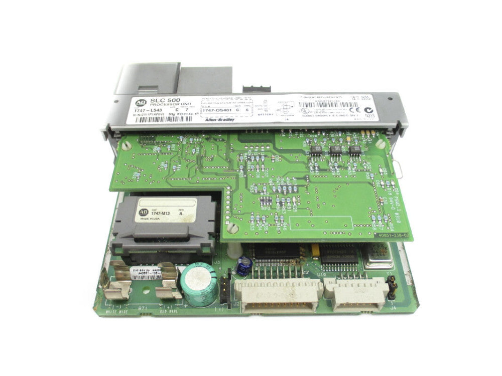 ALLEN BRADLEY 1747-L543 SER. C 24VDC F/W 6 (NO DOOR/TERMINAL/KEY) NSNP