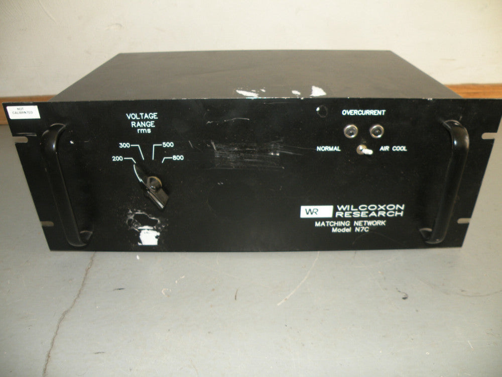 Wilcoxon Research N7C Matching Network Piezo Shaker Amplifier / Voltage Supply