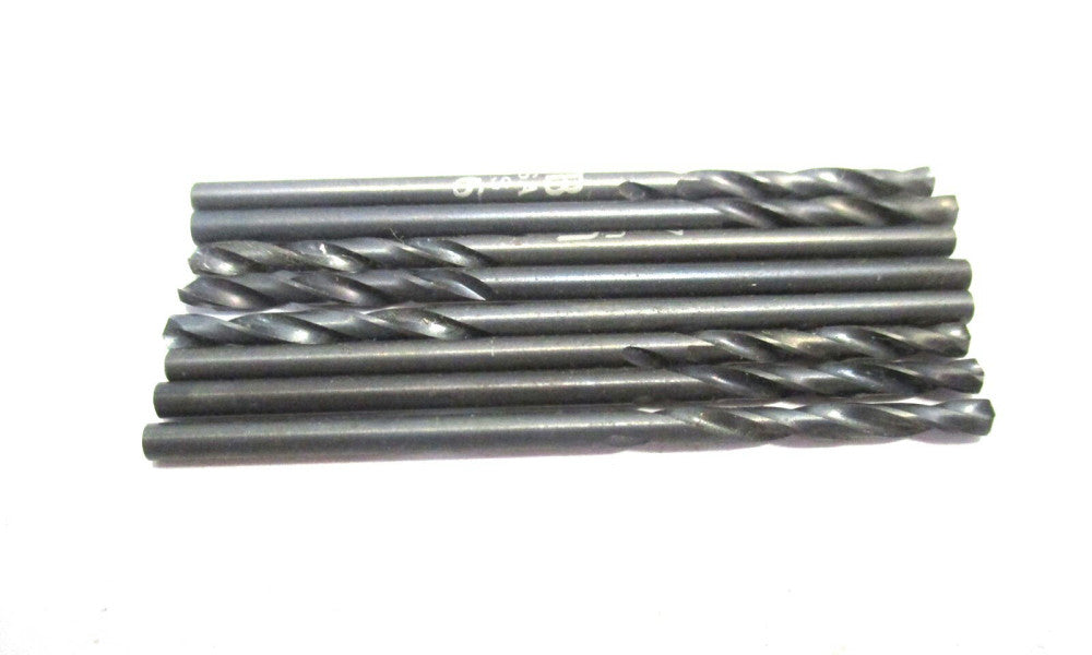 PTD (041846) #46 x 1-3/4" RH HSS Screw Machine Stub Drill - Lot of 8