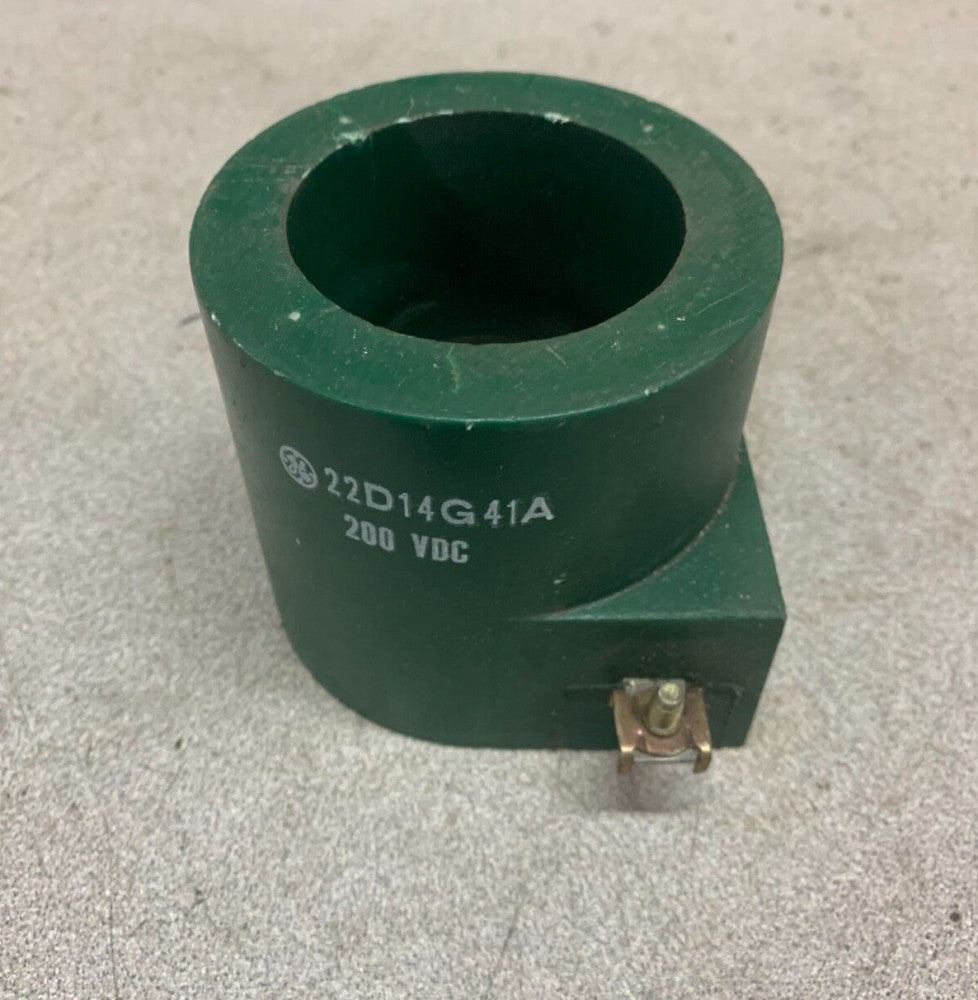 NEW NO BOX GENERAL ELECTRIC 200VDC. COIL 22D14G41A