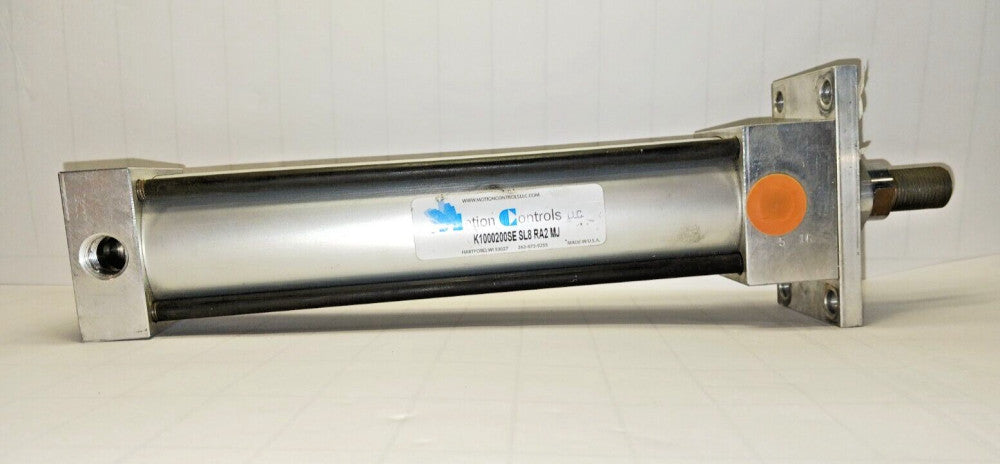 MOTION CONTROLS PNEUMATIC AIR CYLINDER 1" BORE 8" STROKE K1000200SESL8RA2MJ