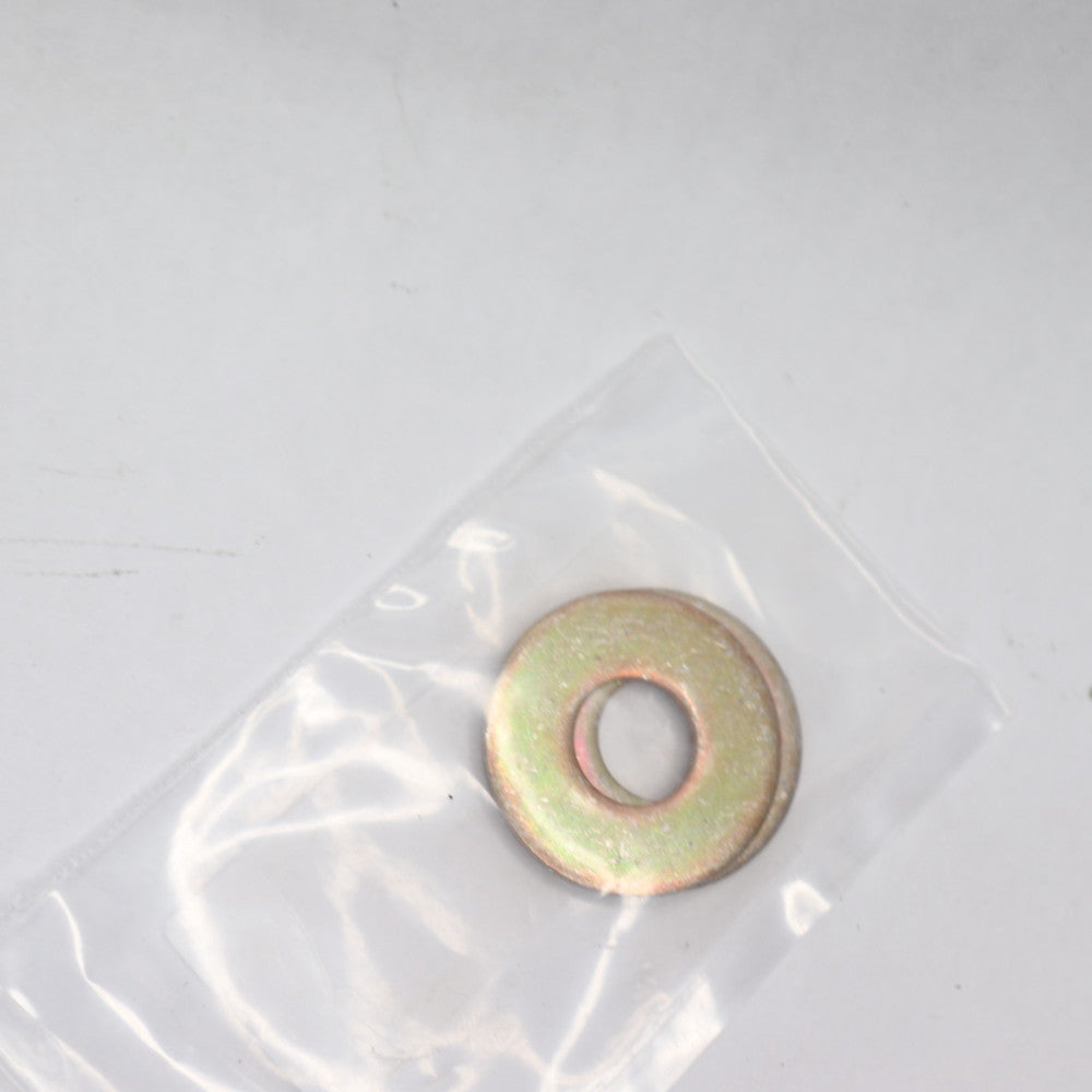 (2-Pk) Military Standard Flat Washer Cadmium Plated Steel 0.5" ID