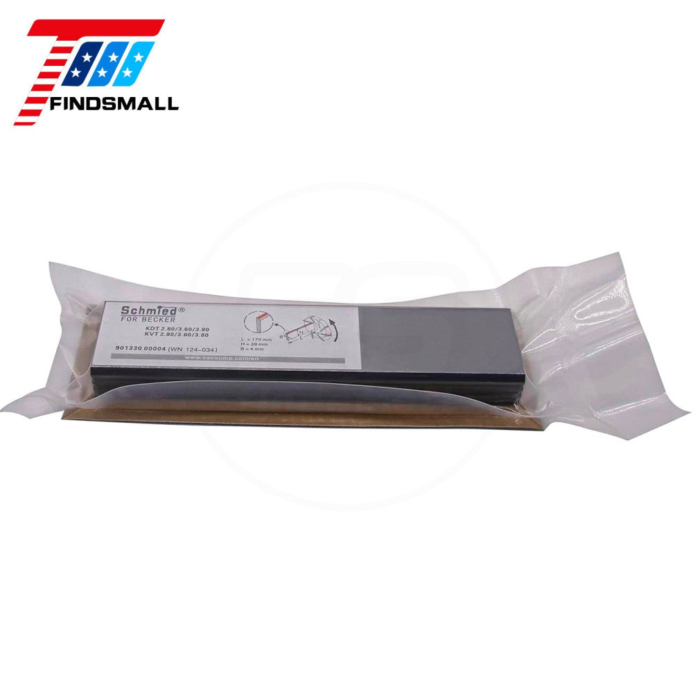 4Pcs Carbon Vane WN124-034 90133000004 for Becker KDT/KVT2.80/3.60/3.80 170*39*4