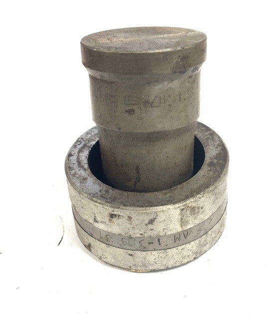 AMERICAN PUNCH 1-3/8 128 PUNCH AND 1-3/8 319 DIE SET