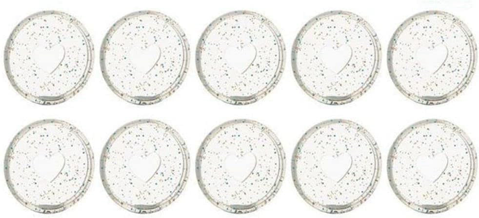 10 Pcs 24mm Binder Rings Loose Leaf Binder Ring, Plastic Rings for Index Cards,