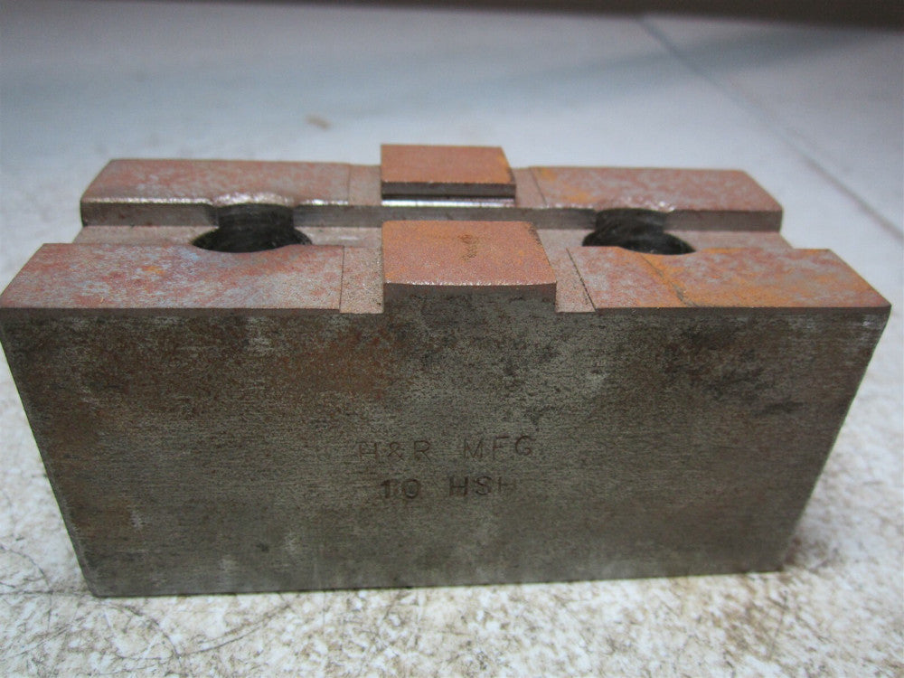 H & R Mfg 10 HSH Heavy Duty Soft Top Drill Lathe Chuck Jaw