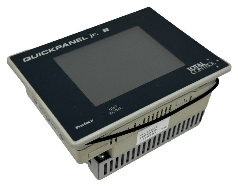 USED TOTAL CONTROL QPJ2D100L2P-A QUICKPANEL JR W/ QPJ-ABD-201 QPJ2D100L2P