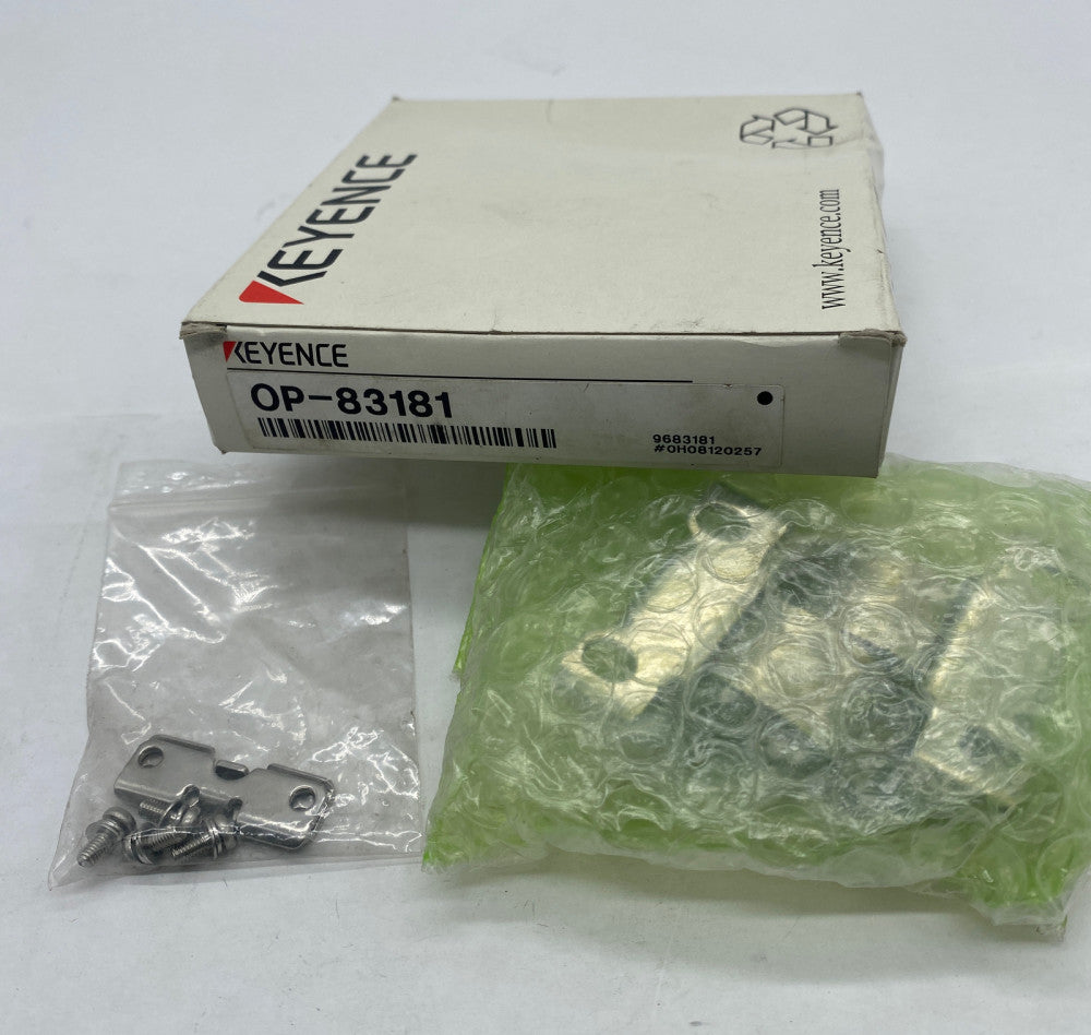 NEW Keyence OP-83181 Deadspace Free Safety Light Curtain Bracket