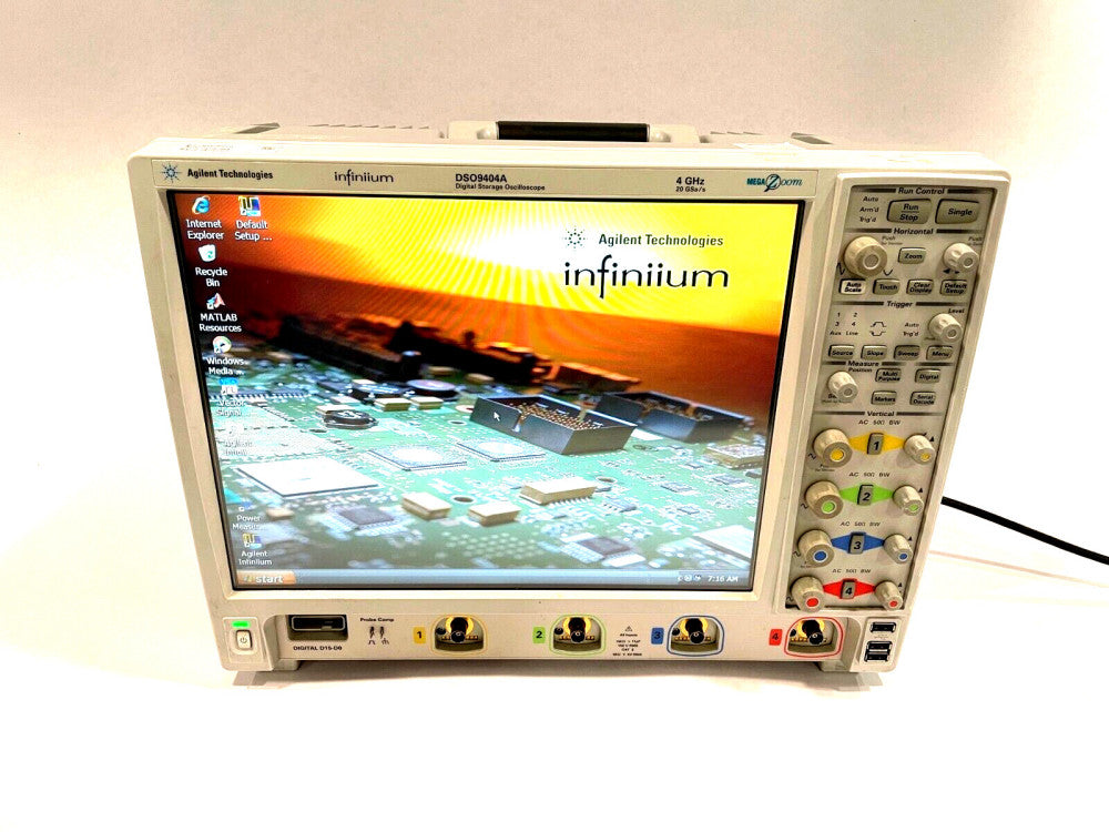 Agilent Technologies Infiniium DSO9404A Digital Storage Oscilloscope 4 GHz, 4CH