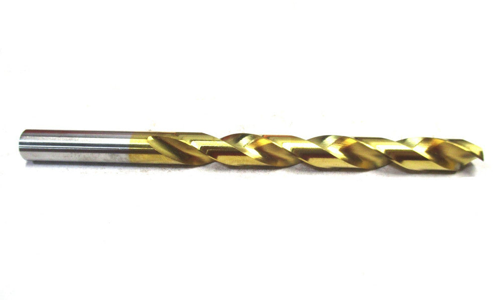 MADE IN USA 23/64 x 32/64 x 3-1/2 x 4-7/8 135° RH HSS Split Point Jobber Drill