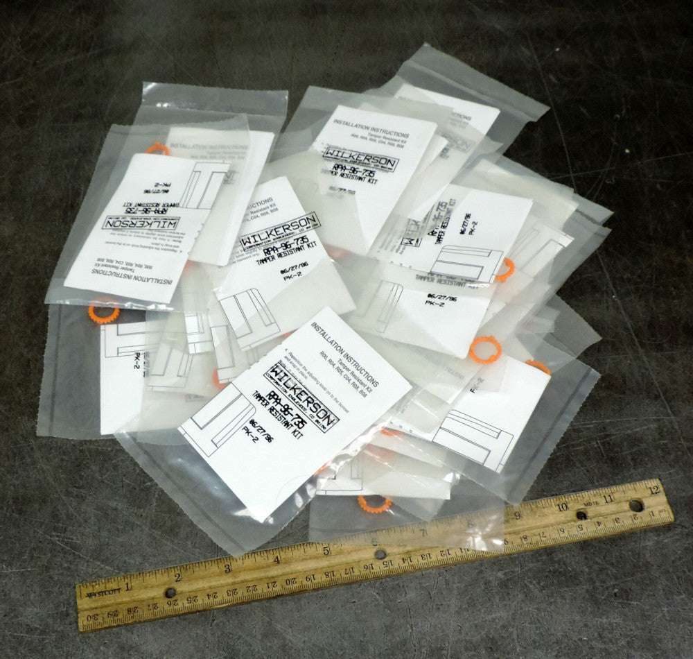 Wilkerson Pneumatic RPA-96-735 Tamper Resistant Kit Lot of Twenty-Six (26)