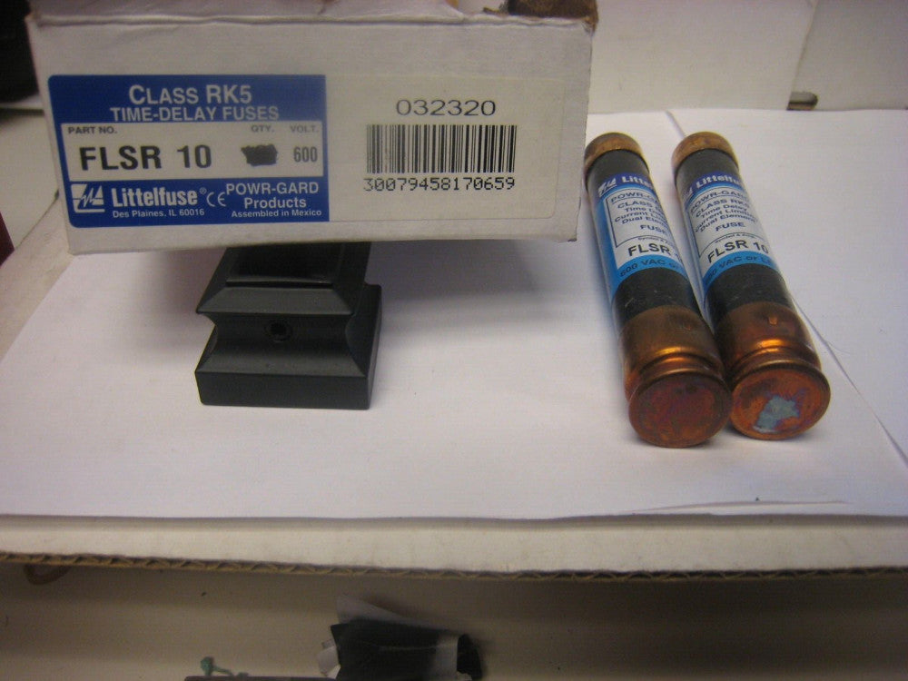 2 yes 2 Littelfuse FLSR 10 Amp Fuse RK5 600V Class RK5