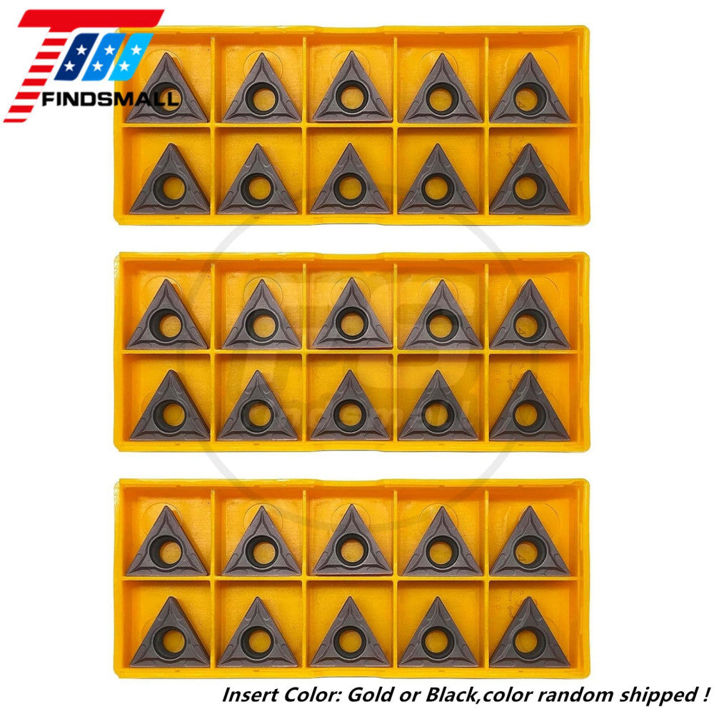30pcs TCMT32.51 TCMT16T304 Carbide Turning Inserts Lathe Milling Blades
