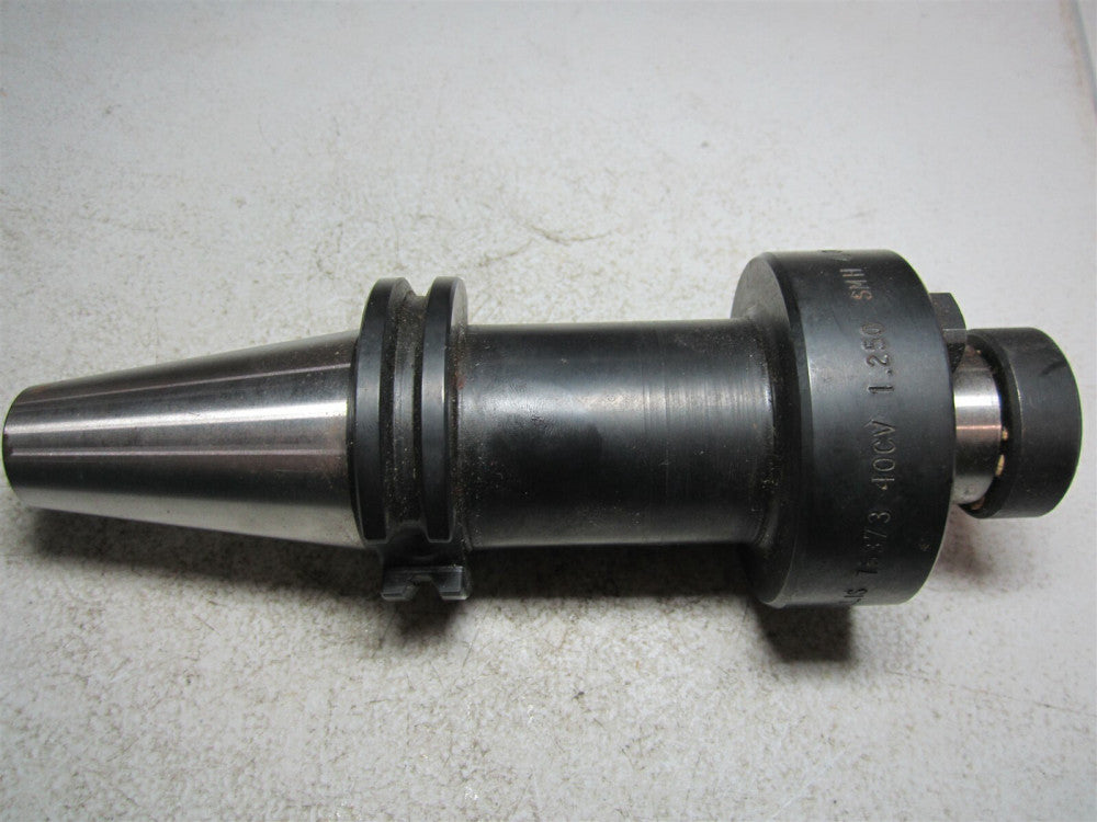Collis Tool (75373) 1-1/4" Arbor 2.75" Dia. CAT40 End Mill Holder