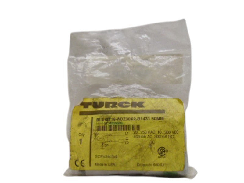 TURCK BI5-GT18-ADZ30X2-B1431 50MM PROXIMITY SENSOR NSMP