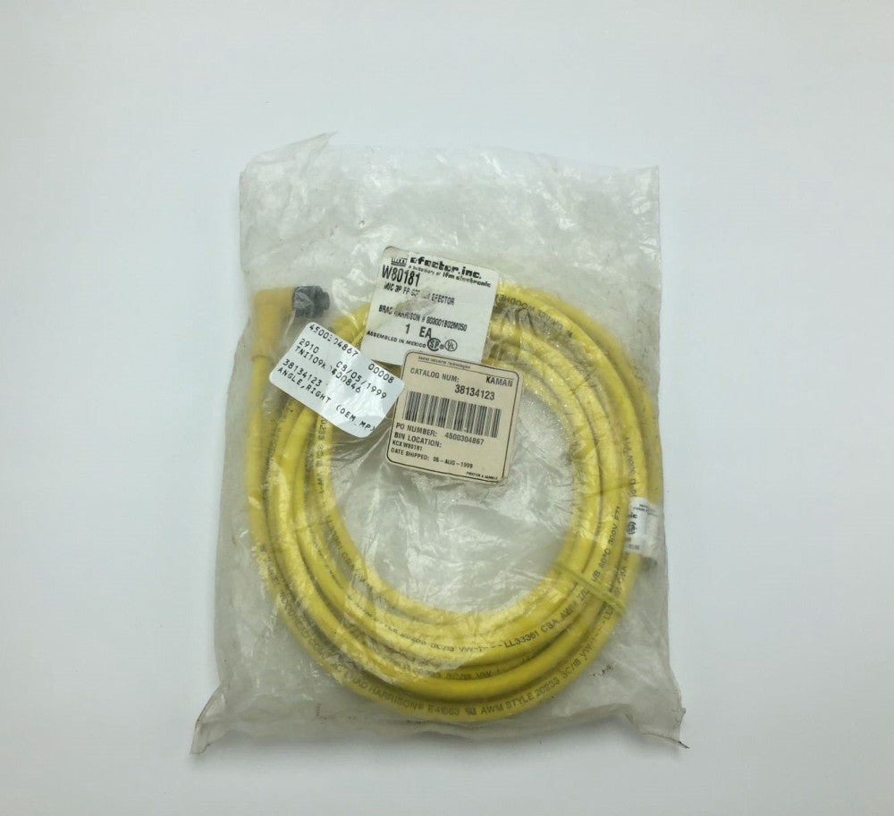 NEW IFM Efector W80181 Sensor Cable 5M Length