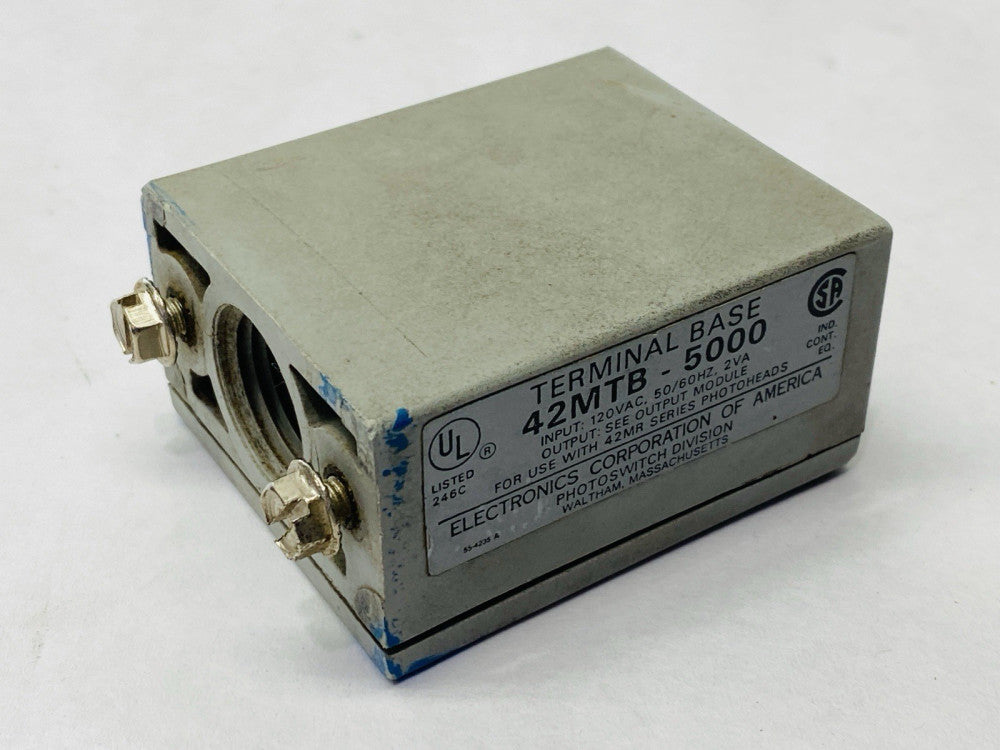 Electronics Corp Of America 42MTB-5000 Terminal Base Series 5000