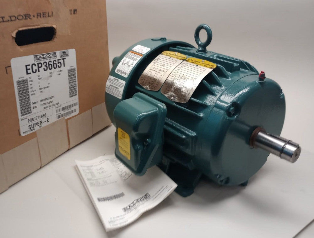 Baldor ECP3665T Electric Motor XEX 5hp 3ph 1750rpm 208-230/460V 06H483X182G1