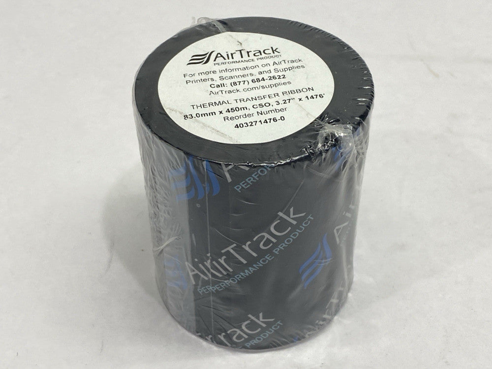 AirTrack 403271476-0 Thermal Transfer Ribbon Black Resin 3.27" x 1476'