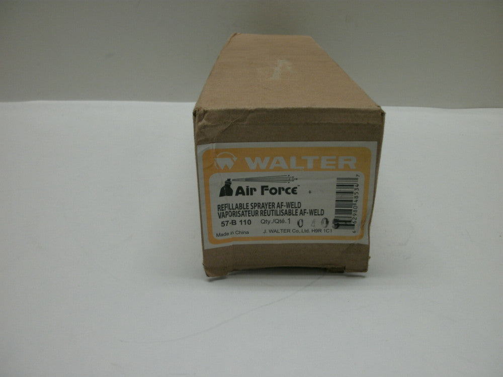 WALTER 57-B 110/57B110 ANTI-SPLATTER PREMIUM AIR FORCE REFILLABLE SPRAYER NIB