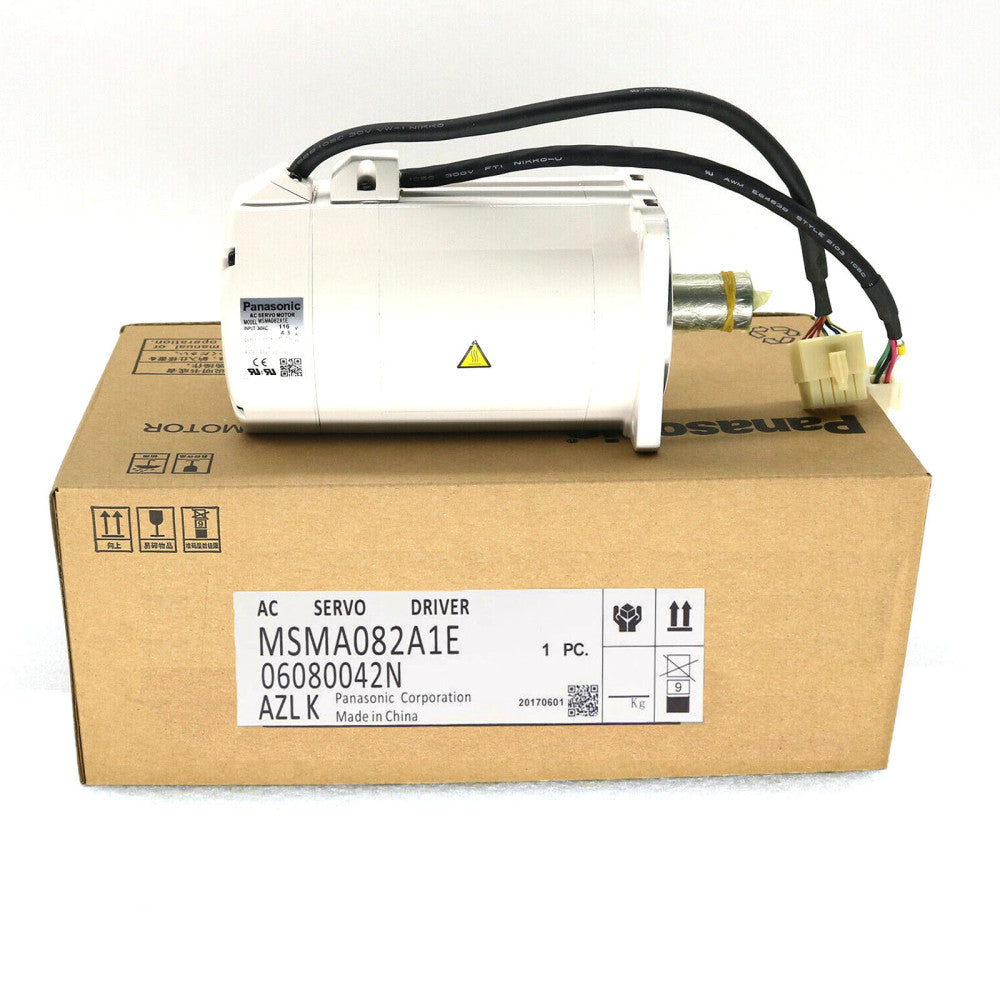 New In Box PANASONIC MSMA082A1E Servo Motor