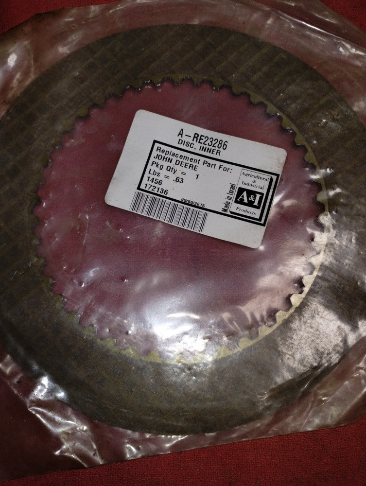 A-RE23286 PTO Clutch Disc Fits John Deere 4050 4055 4240 4250 4255 4430 Tractor