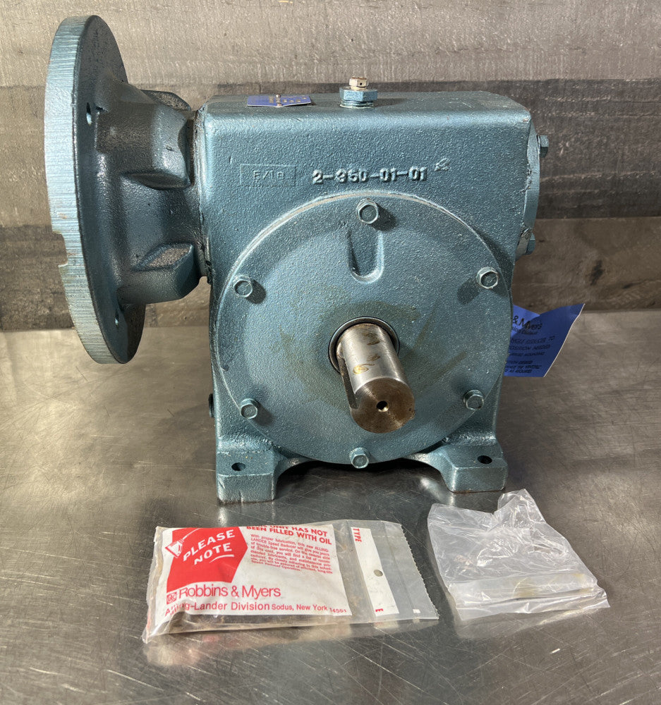 Nos Surplus Robbins & Myers 2350-F-02/182TC Ratio 10:1 1800 RPM