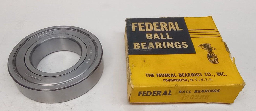 Federal 1209RR Self Aligning Ball Bearing 45X85X19mm 1209-RR Double Shielded