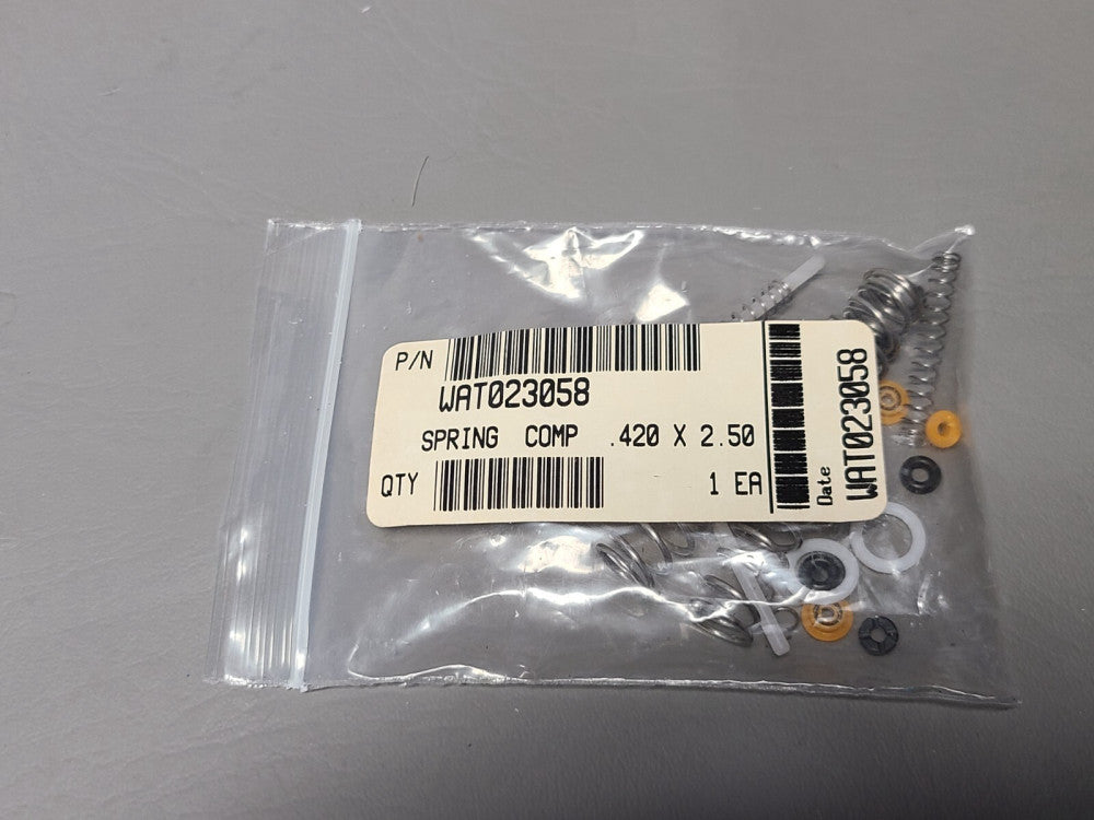 NEW WATERS COMPRESSION SPRING KIT .420 X 2.50 WAT023058