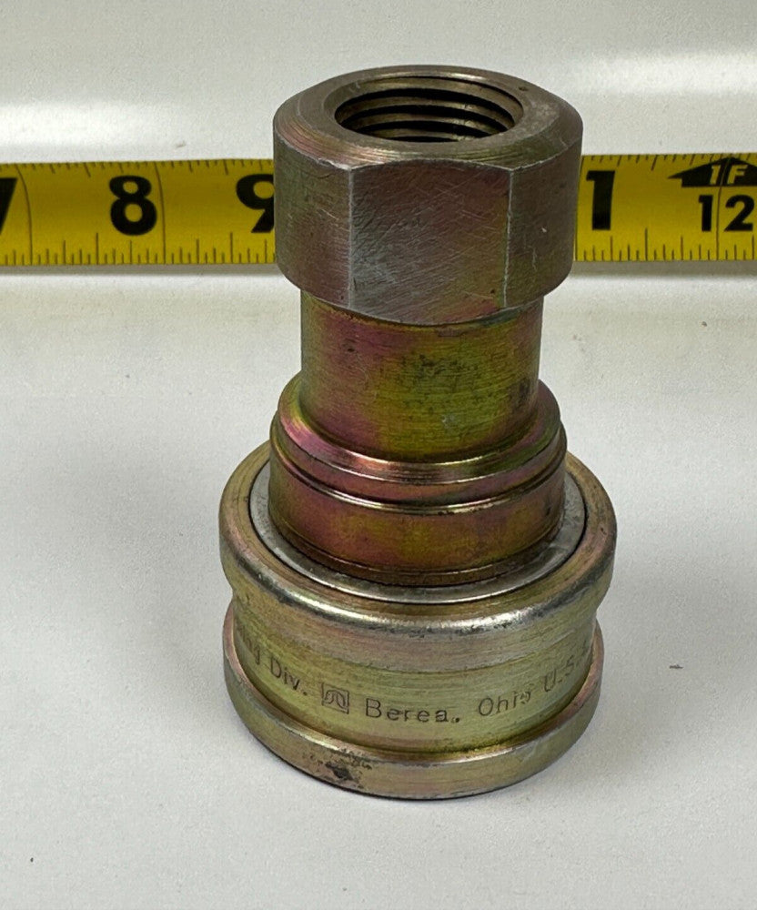 Hansen Coupling Series 4-HKP 1/2" FPT Female Quick Coupling - New Old Stock
