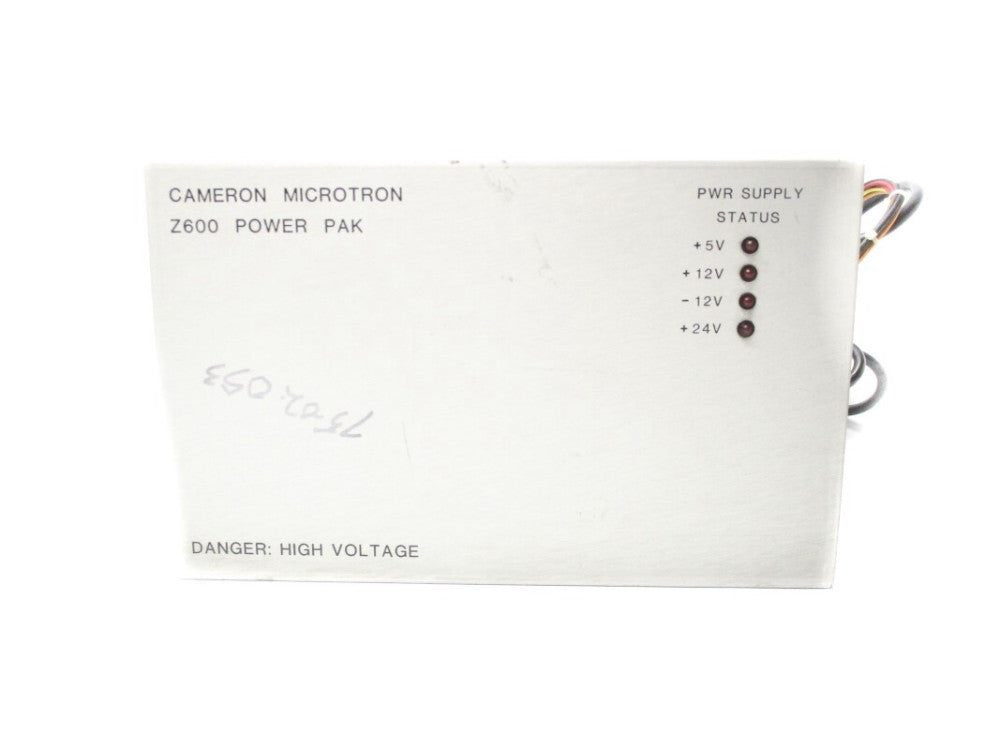 CAMERON MICROTRON Z600 115V NSNP