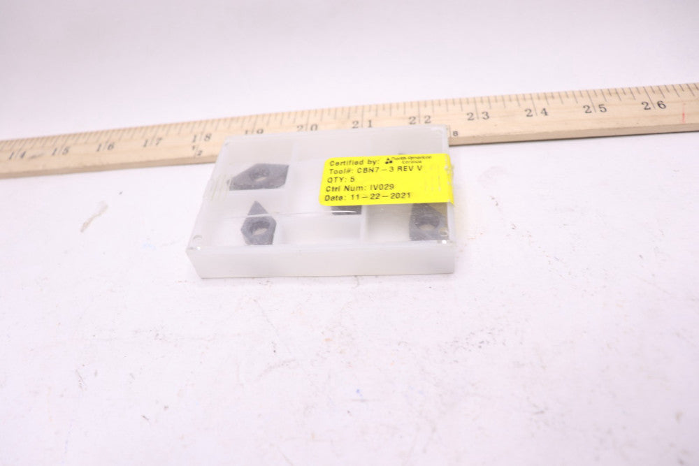 (5-Pk) North American Carbide Insert CBN7-3 REV V