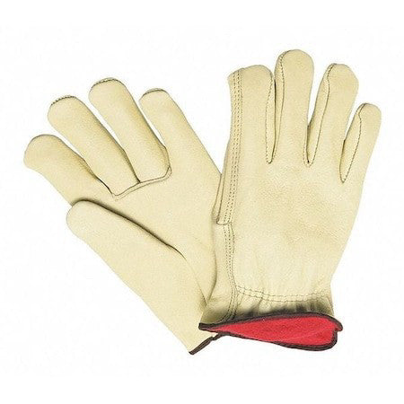 Mcr Safety 3250Xl Leather Drivers Gloves, Cowhide, Shirred Slip-On, Straight