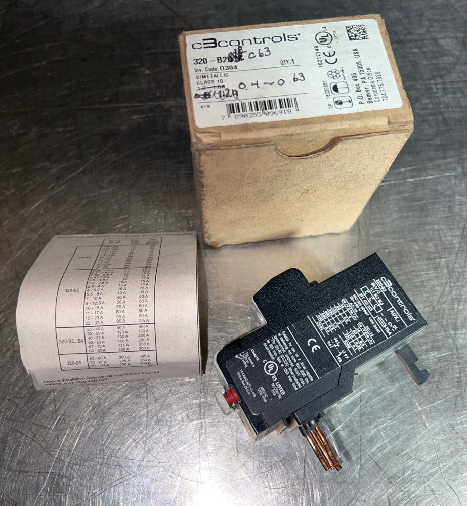 Nos Surplus C3 CONTROLS 320-B2