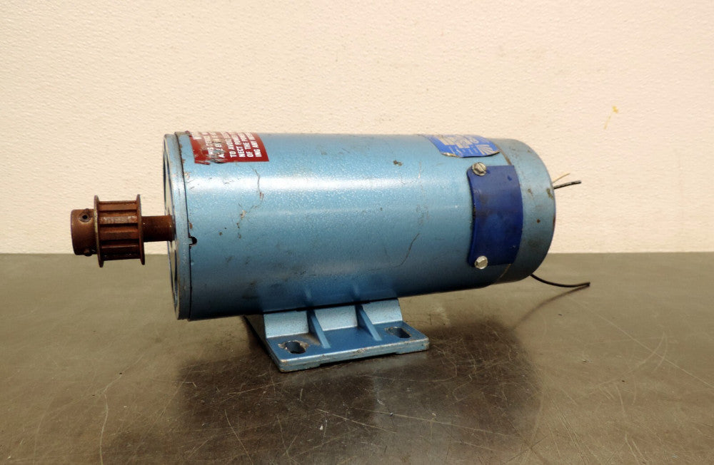Graham Company Electric Motor 600252131 1/4 HP 1200 RPM 5/8" Shaft 90 Volts DC