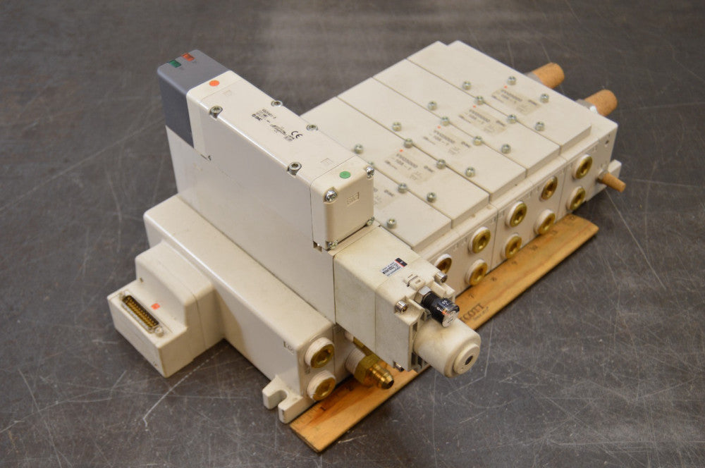 SMCVQC5401-5 ARBQ5000-00-P-1 VVQ5000-10A-A Solenoid Valve Manifold Control Block