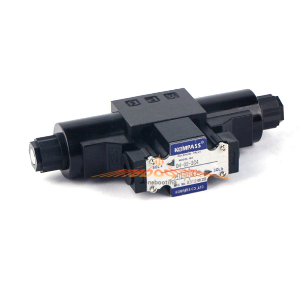One Brand New KOMPASS D4-02-3C4 DC24V Solenoid Control Valve
