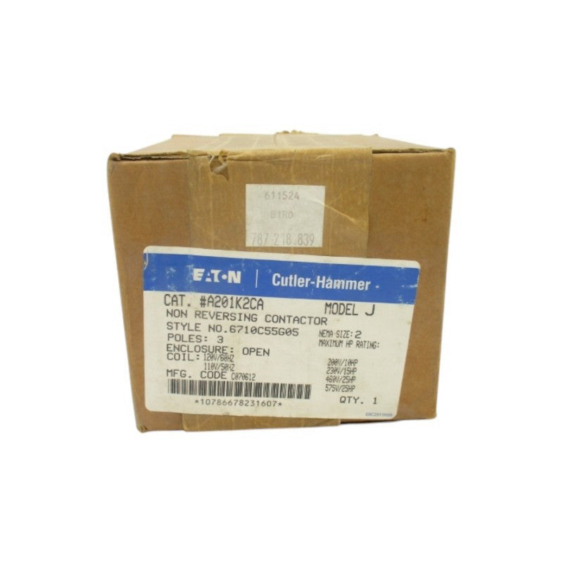 EATON A201K2CA 6710C55G05 110-120V 45A NSFS