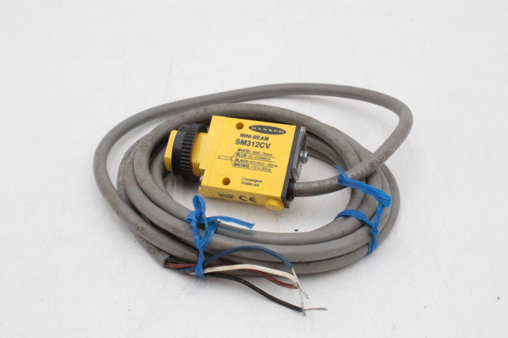 Banner SM312CV Mini-Beam Photoelectric Sensor