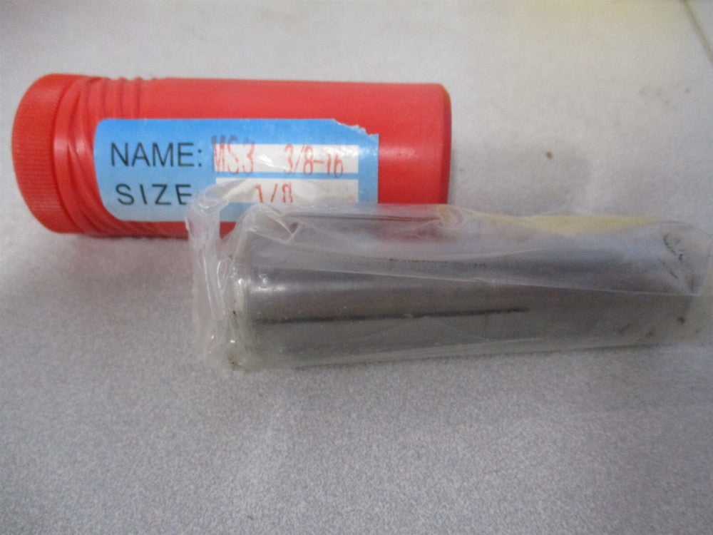 MS3 3/8-16 1/8 Morse Taper Shank Round Collet