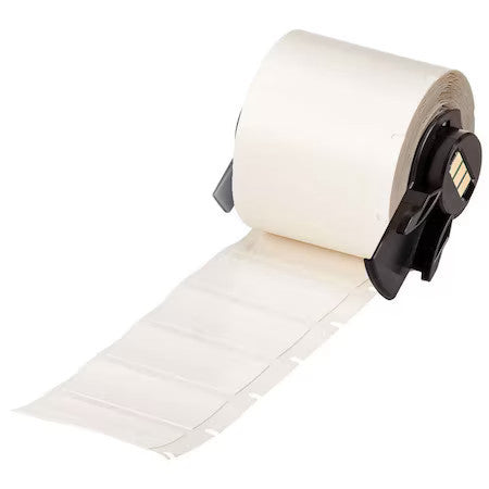 Brady M6-30-422 Label,1 1/2 In W,White
