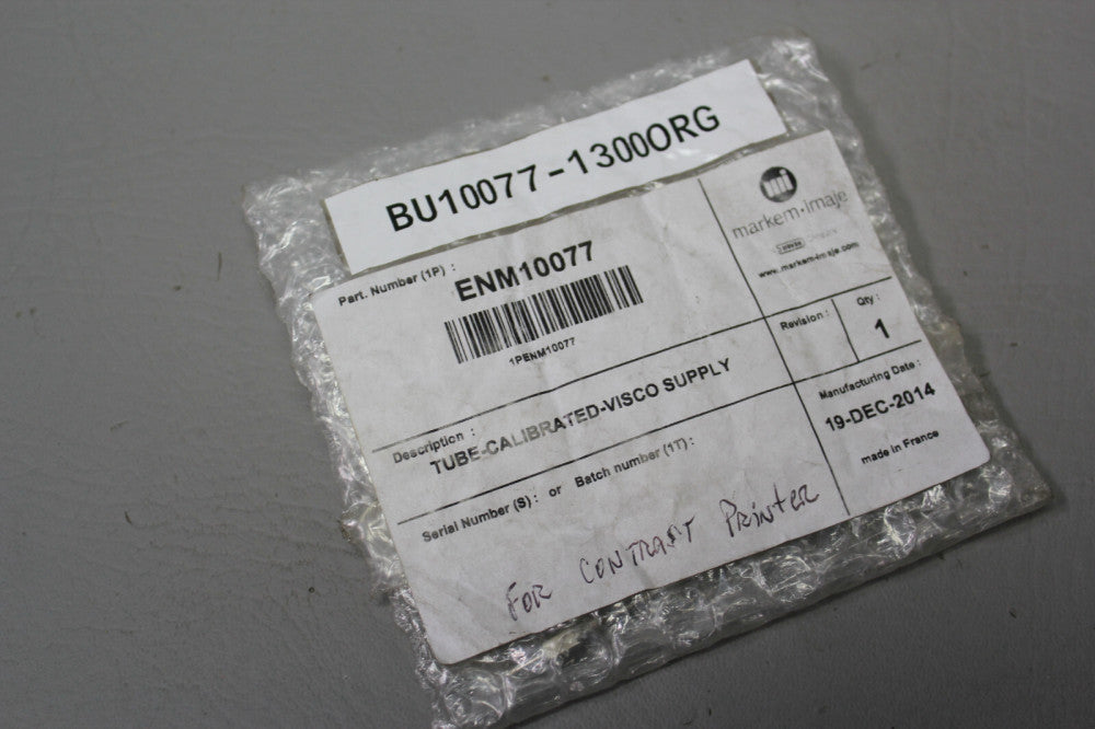 MARKEM IMAJE ENM10077 TUBE CALIBRATED VISCO SUPPLY