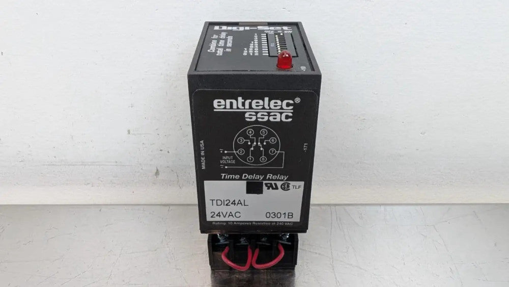 SSAC TDI24AL Timer Delay Relay Digi-Set ABB 24VAC