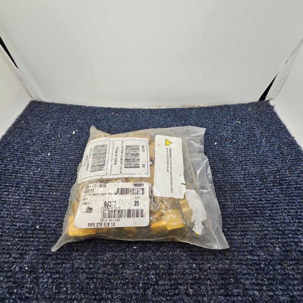 (20 PIECES) 90375 Tall Street Elbows 1/4 x 1/4