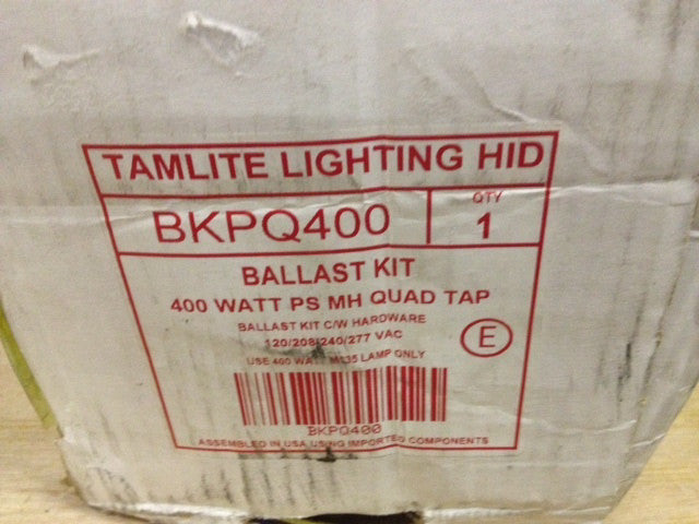Tamlite BKPQ400 Ballast Kit (NEW)